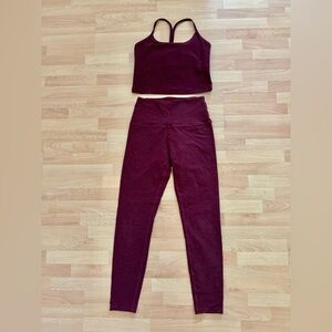 Beyond Yoga Spacedye Set (tops & bottoms)